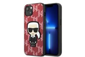 Telefon - Pokrowiec i etui - Karl Lagerfeld KLHCP13MPMNIKPI iPhone 13 6.1" hardcase red/red Monogram Ikonik Patch - 3666339049416