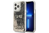 Telefon - Pokrowiec i etui - Karl Lagerfeld Liquid Glitter Gatsby Case for iPhone 13 Pro / iPhone 13 - Black - 3666339049829