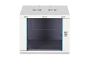 Szafa rack - DIGITUS DN-37106 - 9U Wall-Mounted Cabinet | 600x600mm | Glass Door - DN-37106