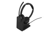 Słuchawki, zestaw słuchawkowy - Jabra Evolve3 45 MS - USB-A with Dongle - Stereo (Charging Stand) - 34599-999-989