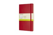 Zeszyty, notesy i formularze - Moleskine Classic Soft Blank Large Rød - 360112