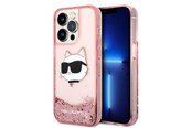 Telefon - Pokrowiec i etui - Karl Lagerfeld KLHCP14LLNCHCP iPhone 14 Pro 6.1" pink/pink hardcase Glitter Choupette Head - 3666339086985