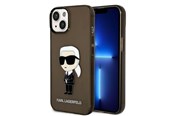 Telefon - Pokrowiec i etui - Karl Lagerfeld Ikonik Karl case for iPhone 14 Plus - black - 3666339087050