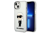 Telefon - Pokrowiec i etui - Karl Lagerfeld Ikonik Karl case for iPhone 14 Plus - transparent - 3666339087098