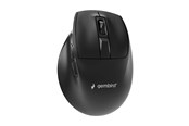 Myszka - Gembird Triple-mode 9-button wireless ergonomic mouse - Ergonomiczne myszki - Optyczny - 9 - Czarny - MUSW3-9B-01