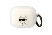 Telefon - Inne akcesoria - Karl Lagerfeld KLAPHNIKTCT AirPods Pro cover transparent Karl`s Head - 3666339087999
