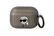 Telefon - Inne akcesoria - Karl Lagerfeld KLAPHNIKTCK AirPods Pro cover black/black Karl's Head - 3666339088026