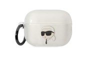 Telefon - Inne akcesoria - Karl Lagerfeld KLAP2HNIKTCT Airpods Pro 2 cover transparent Ikonik - 3666339099299