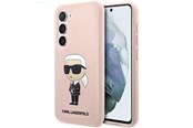 Telefon - Pokrowiec i etui - Karl Lagerfeld KLHCS23SSNIKBCP S23 S911 hardcase pink/pink Silicone Ikonik - 3666339117610