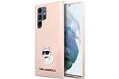 Telefon - Pokrowiec i etui - Karl Lagerfeld KLHCS23LSNCHBCP S23 Ultra S918 hardcase pink/pink Silicone Choupette - 3666339117696