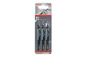 Wyrzynarka - Bosch Jigsaw Blade T 111 C 100mm 3pcs - 2608630808