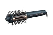 Suszarka do wlosów - Rowenta Suszarka do włosów Air Brush 3D UB9720E0 - hair straightening brush/hair dryer - dark blue/copper - 1100 W - UB9720E0
