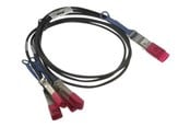 Kabel sieciowy - Dell 100GbE Direct Attach - breakout cable - 3 m - Czarny - 470-ABQB