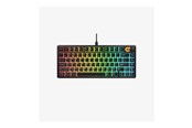 Klawiatura - Glorious GMMK - keyboard - 75% - with knob - QWERTY - US English - black Input Device - Klawiatura gamingowa - Angielski (US) - Czarny - GLO-GMBK75-BLK-US