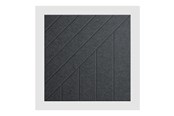 Dekoracje - Middle Atlantic TruTile - acoustic wall panel - square - 60.33 x 60.33 cm - hazel wood - AUTT22SQWSTSMHZW