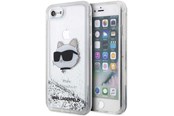 Telefon - Pokrowiec i etui - Karl Lagerfeld KLHCI8LNHCCS iPhone 7/8/ SE 2020/2022 silver/silver hardcase Glitter Choupette Head - 3666339118853