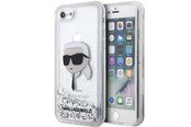 Telefon - Pokrowiec i etui - Karl Lagerfeld KLHCI8LNKHCH iPhone 7/8/ SE 2020/2022 silver/silver hardcase Glitter Karl Head - 3666339118860