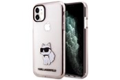 Telefon - Pokrowiec i etui - Karl Lagerfeld KLHCN61HNCHTCP iPhone 11 / Xr 6.1" pink/pink hardcase Ikonik Choupette - 3666339118990