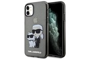 Telefon - Pokrowiec i etui - Karl Lagerfeld KLHCN61HNKCTGK iPhone 11 / Xr 6.1" black/black hardcase Gliter Karl&Choupette - 3666339119003