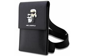 Torba, plecak i pokrowiec na laptopa - Karl Lagerfeld Handbag KLWBSAKCPMK black/black Saffiano Karl & Choupette - 3666339123345