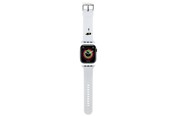 Smartwatch - akcesoria - Karl Lagerfeld 3D Rubber Karl Head strap for Apple Watch 42/44/45/49mm - white - 3666339127404