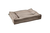 Psy - Hunter Bed Padded LANCASTER 120 x 90 cm Brown - 4016739650528