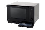 Kuchenka mikrofalowa, mini piekarnik - Panasonic NN-DS59NMETG - microwave oven with convection and grill - freestanding - silver/matt black - NN-DS59NMETG