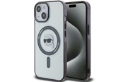Telefon - Pokrowiec i etui - Karl Lagerfeld KLHMP15MHKHNOTK iPhone 15 Plus 6.7" transparent hardcase IML Karl`s Head MagSafe - 3666339161927