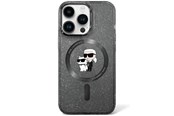 Telefon - Pokrowiec i etui - Karl Lagerfeld KLHMN61HGKCNOK iPhone 11 / Xr 6.1" black/black hardcase Karl&Choupette Glitter MagSafe - 3666339162559