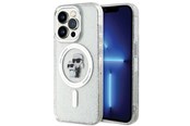 Telefon - Pokrowiec i etui - Karl Lagerfeld Karl&Choupette Glitter MagSafe case for iPhone 15 Pro - transparent - 3666339162771