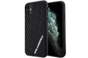 Telefon - Pokrowiec i etui - Karl Lagerfeld KLHCN613DMKRLK iPhone 11 / Xr 6.1" black/black hardcase 3D Rubber Multi Logo - 3666339164232