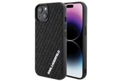 Telefon - Pokrowiec i etui - Karl Lagerfeld 3D Rubber Multi Logo case for iPhone 15 - black - 3666339164317