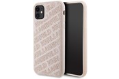 Telefon - Pokrowiec i etui - Karl Lagerfeld Quilted K Pattern case for iPhone 11 / Xr - pink - 3666339165079
