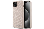 Telefon - Pokrowiec i etui - Karl Lagerfeld Quilted K Pattern case for iPhone 15 Plus / 14 Plus - pink - 3666339165161