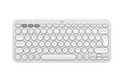 Klawiatura - Logitech Pebble Keys 2 K380s - Klawiatury - Angielski (UK) - Biały - 920-011844