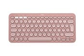 Klawiatura - Logitech Pebble Keys 2 K380s - Klawiatury - Angielski (UK) - Różowy - 920-011845