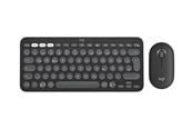 Klawiatura - Logitech Pebble 2 Combo - Zestaw klawiatura i mysz - Universal - Różowy - 920-012241