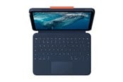 Klawiatura - Logitech Rugged Combo 4c - keyboard and folio case full size - QWERTY - Danish/Norwegian/Swedish/Finnish - classic blue Input Device - Etui z klawiaturą - Danish/Norwegian/Swedish/Finnish - Niebieski - 920-014175