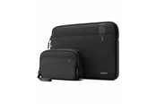 Torba, plecak i pokrowiec na laptopa - Inateck EdgeKeeper LB01011 - 13" MacBook Sleeve | 360° Protection | Accessory Pouch | Black - LB01011-13S_BLACK