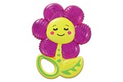 Zabawki dla niemowlat - Clementoni Baby Flower Cooling Teething Ring - 17609