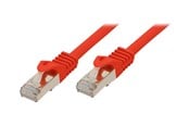 Kabel sieciowy - SCONN Shiverpeaks BASIC-S patch cable - 3 m - red - Czerwony - BS75513-R