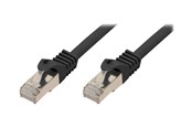 Kabel sieciowy - SCONN Shiverpeaks BASIC-S patch cable - 15 m - black - Czarny - BS75525-S