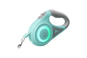 Psy - Rojeco Automatic Dog Leash with LED Light 5 m - Green - RQYS-04 Green