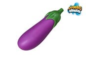 Małe prezenty dla dzieci - Trend Toys Jumbo Squeeze Bakłażan 28cm CDU - 201100