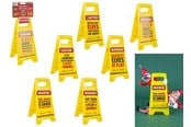 Kreatywne gry - Elves Behavin' Badley Elf Slogans Warning Sign 6 asst. - 600305