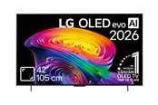 Telewizor - LG 42" Telewizor OLED 4K Dolby Vision OLED42C61LA C6 Series evo AI - OLED42C61LA.AEU