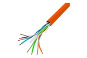 Kabel sieciowy - Lanberg bulk cable - 305 m - orange - Pomarańczowy - LCU6-10CC-0305-O