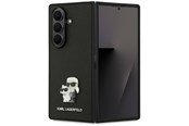 Telefon - Pokrowiec i etui - Karl Lagerfeld Saffiano Karl&Choupette Pin Case for Samsung Galaxy Z Fold7 - Black - 3666339559397
