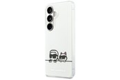Telefon - Pokrowiec i etui - Karl Lagerfeld IML Peekaboo Karl&Choupette MagSafe Case for Samsung Galaxy S26 - Transparent - 3666339612887