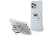 Telefon - Pokrowiec i etui - Karl Lagerfeld KLHMP15XHMRSKHH iPhone 15 Pro Max 6.7" white/white hardcase Ring Stand Karl Head MagSafe - 3666339168544